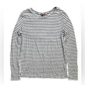 Forever 21 Black and White Striped Tee